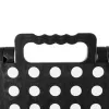 Saliekams krēsls melnbalts 39 cm