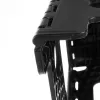 Folding stool black and white 39cm
