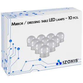 LED spoguļa/tualešu galdiņa lampiņas - 10 gab.