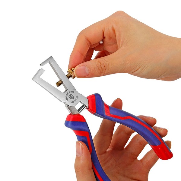 Kabelių nuėmimo replės Workpro 16 cm
