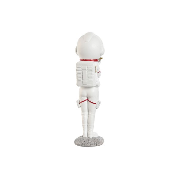 Koristehahmo Home ESPRIT Sininen Valkoinen Punainen Kullattu Nainen Astronautti 11 x 7 x 25 cm (2 osaa)