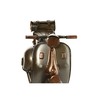 Dekoratyvinė figūrėlė Home ESPRIT Šampanas Sidabras Vespa Vintage 28 x 11 x 17 cm