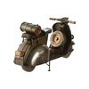 Dekoratyvinė figūrėlė Home ESPRIT Šampanas Sidabras Vespa Vintage 28 x 11 x 17 cm