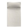 Vuodepeite (viltti) HappyFriday Basic Vichy Beige 180 x 260 cm
