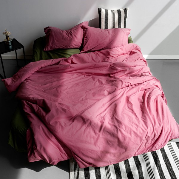 Pussilakana HappyFriday Basic Magenta 240 x 220 cm