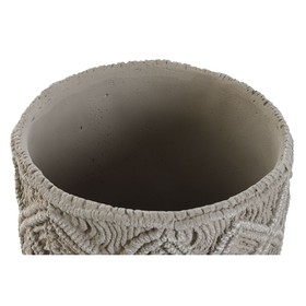 stādītāju komplekts Home ESPRIT Gaiši pelēks Cements 20 x 20 x 18 cm