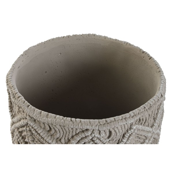 stādītāju komplekts Home ESPRIT Gaiši pelēks Cements 20 x 20 x 18 cm