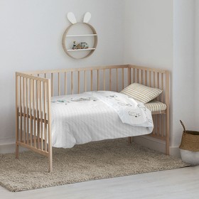 Pussilakanasetti Kids&Cotton Huali Big Sininen 100 x 120 cm