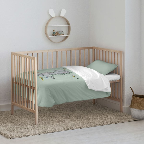 Zipper Bedding Kids&Cotton Italo Big Mint