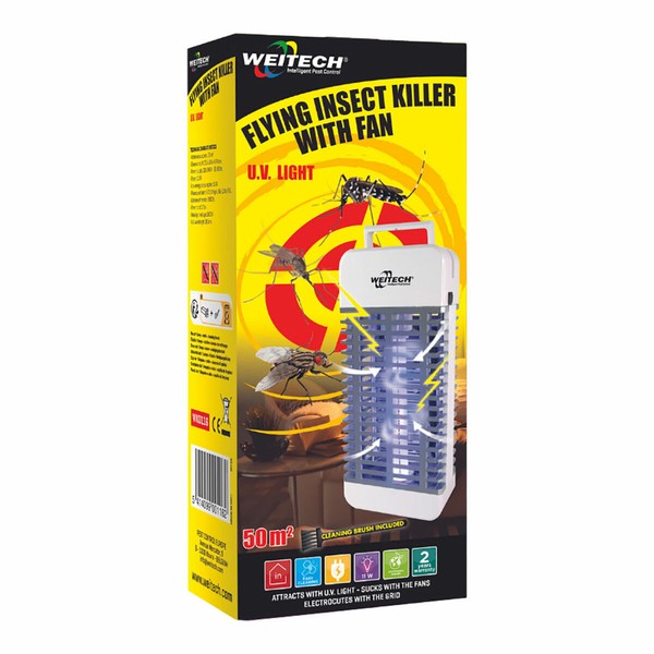 Lempa nuo uodų Weitech 50 m