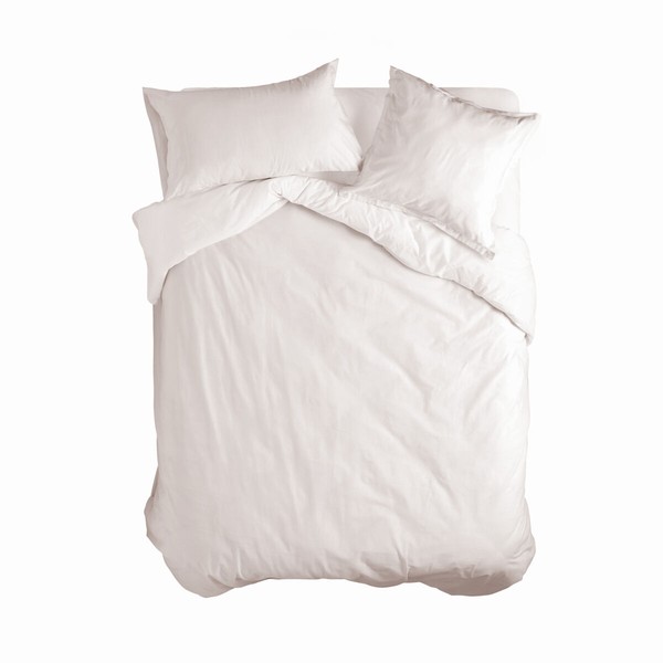 Пододеяльник HappyFriday Basic Белый 180 x 220 cm