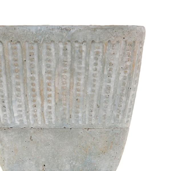 stādītājs Pelēks Cements 19,5 x 19,5 x 19 cm