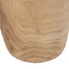 Set of Planters Natural Paolownia wood 32 x 32 x 32 cm (3 Units)