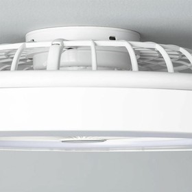 Lubinis ventiliatorius su apšvietimu Philips Balta