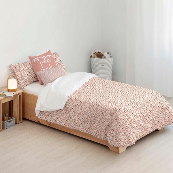 Šiaurės šalių viršelis Kids&Cotton Xalo Small Rožinė 155 x 220 cm