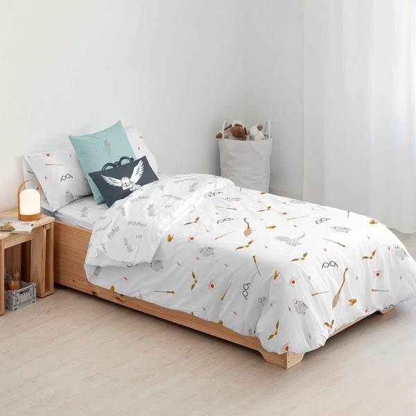 Pussilakana Harry Potter Hogwarts Nordic  Monivärinen 175 Langat 200 x 200 cm Sänky 120
