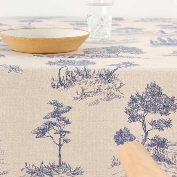 Dėmėms atspari derva dengta staltiesė Belum 0120-370 Spalvotas 200 x 150 cm