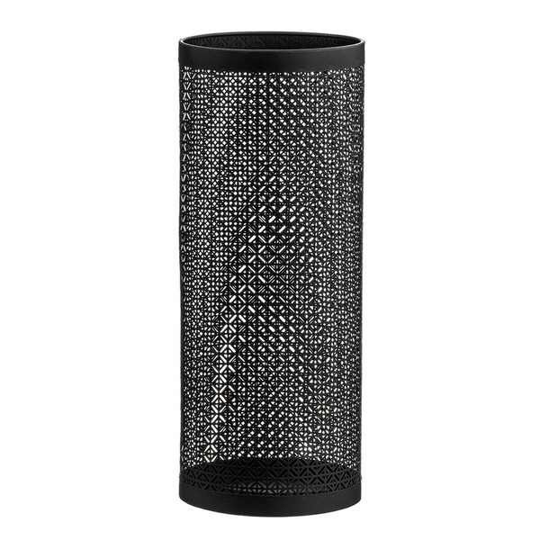Sateenvarjoteline Caison Filigree Musta Metalli 50 x 20 cm