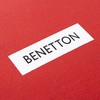 Cushion Benetton White Red Cherries 40 x 40 cm Squared
