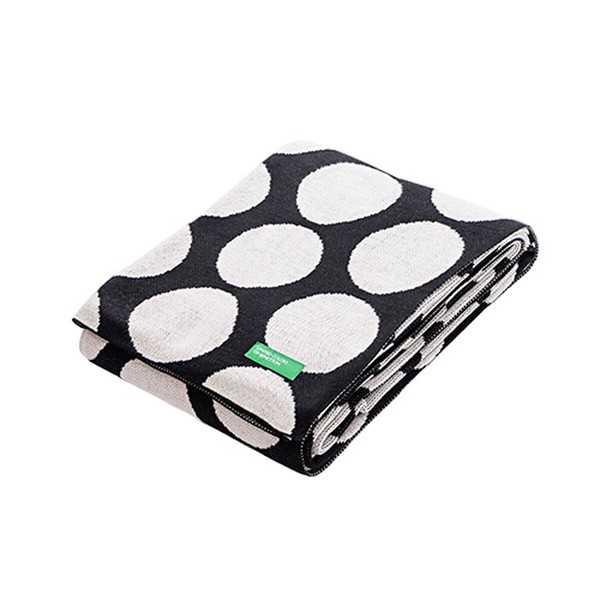 Bed Cover Benetton Black 140 x 190 cm Mouse