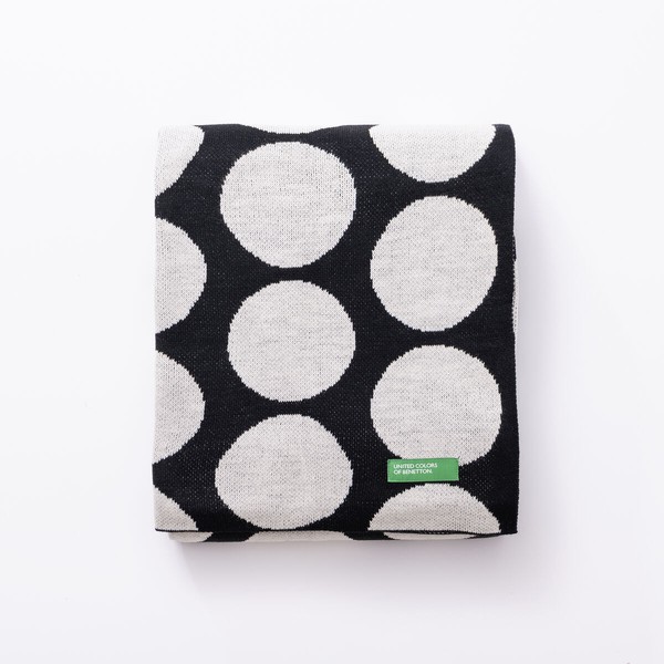 Bed Cover Benetton Black 140 x 190 cm Mouse