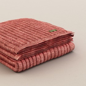 Bed Cover Benetton Red 140 x 190 cm