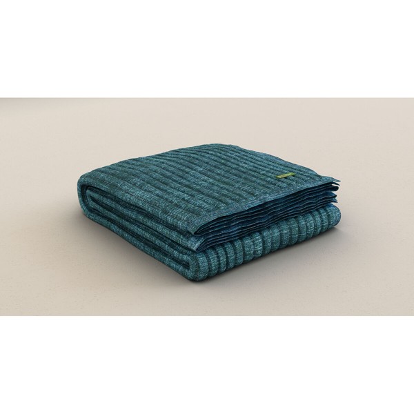 Bed Cover Benetton Blue 140 x 190 cm