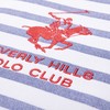 Vannas dvielis Beverly Hills Polo Club Zils Balts 100% kokvilnas 80 x 165 cm
