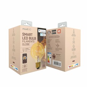 Смарт-Лампочка Muvit iO 5 W E27 1800 K 2700 K 480 Lm Wi-Fi