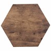 2 tabulu komplekts Alexandra House Living Brūns Melns Dzelzs Koks MDF 39 x 57 x 39 cm
