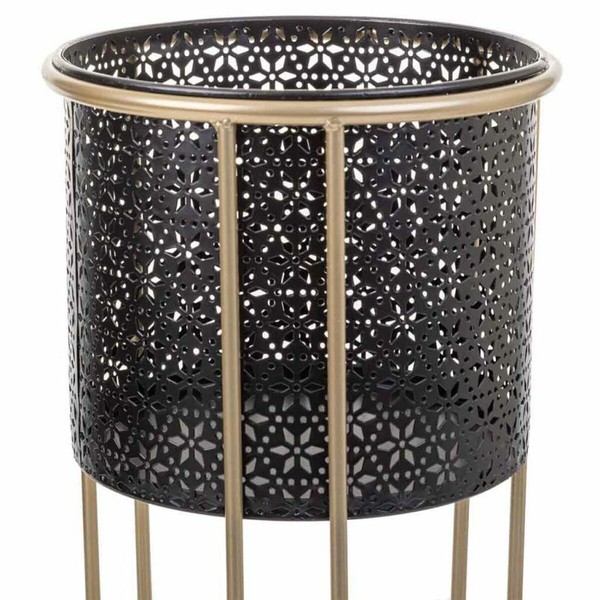 Set of Planters Alexandra House Living Black Metal Iron 26 x 150 x 26 cm 2 Pieces