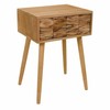Ночной столик Alexandra House Living Натуральный 63 x 38 x 44 cm