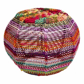 Taburetė Alexandra House Living Raudona Virvė Geležis 45 x 30 x 30 cm