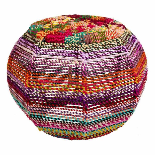 Taburetė Alexandra House Living Raudona Virvė Geležis 45 x 30 x 30 cm