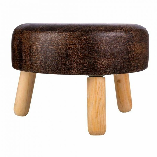 Jakkara Alexandra House Living Ruskea Polyuretaani Puu MDF 40 x 29 x 40 cm