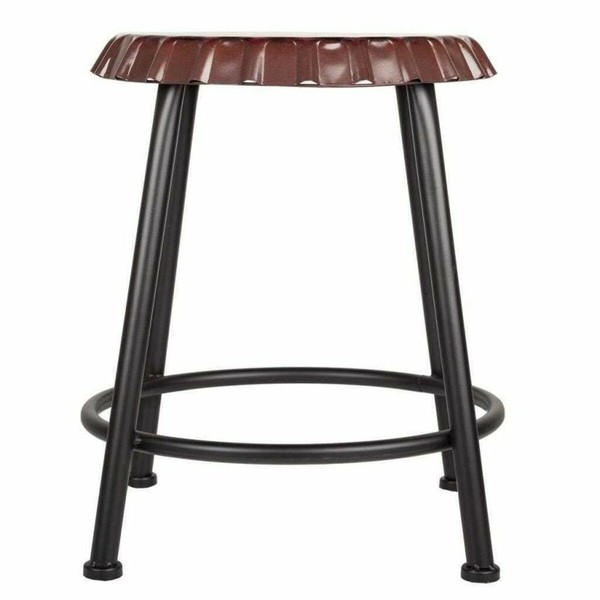 taburete Alexandra House Living Melns Dzelzs 35 x 46 x 35 cm
