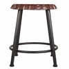 taburete Alexandra House Living Melns Dzelzs 35 x 46 x 35 cm