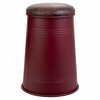taburete Alexandra House Living Sarkans Poliuretāns Metāls skaidu plātnes 47 x 27 x 33 cm