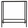 Flower Pot Stand Alexandra House Living Black Iron Tile 37 x 51 x 50 cm 2 Pieces
