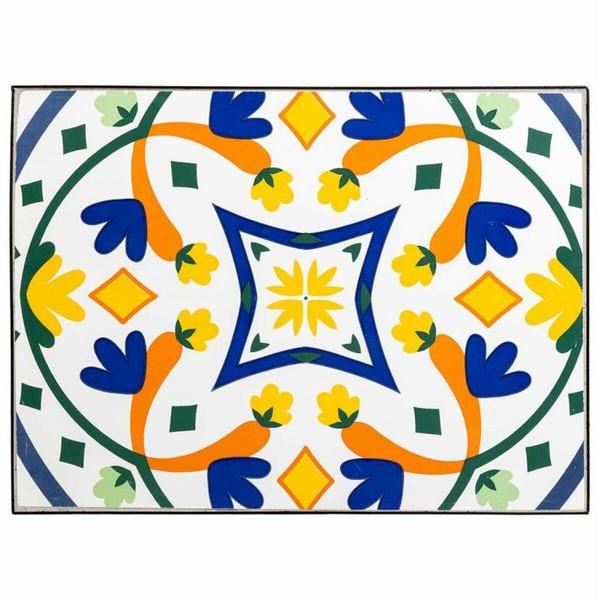 Gėlių vazonų stovas Alexandra House Living Juoda Geležis Plytelė 37 x 51 x 50 cm 2 Dalys