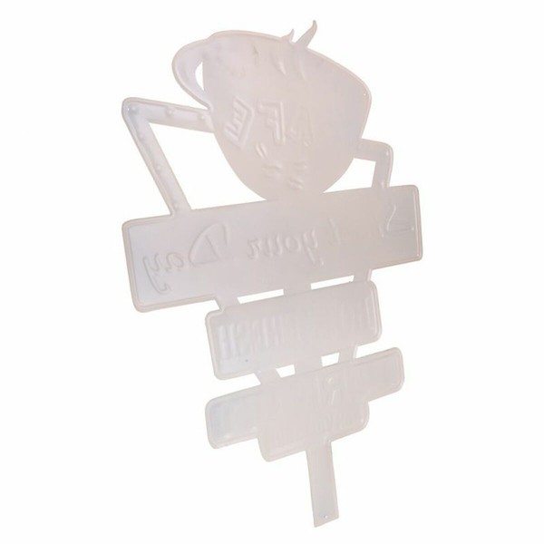 Пластина настенной розетки Alexandra House Living Железо 50 x 1 x 58 cm Сигналы