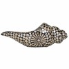 Decorative Figure Alexandra House Living Black Cream Snail 16 x 15 x 42 cm