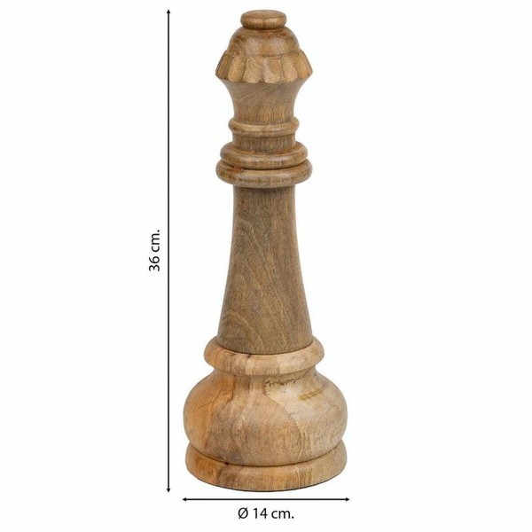 Dekoratīvās figūriņas Alexandra House Living Brūns Šahs 14 x 36 x 14 cm
