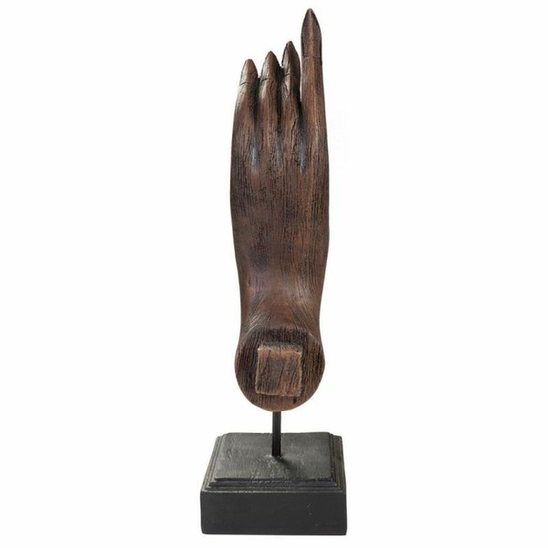 Dekoratyvinė figūrėlė Alexandra House Living Ruda Juoda Ranka 12 x 43 x 17 cm