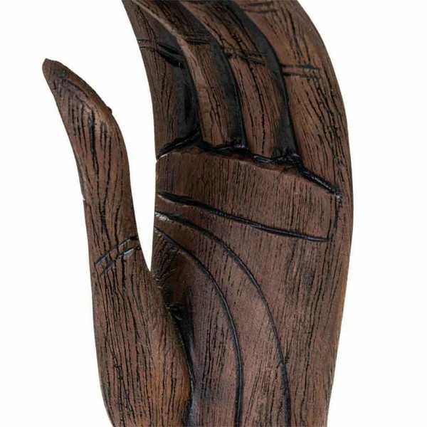 Dekoratyvinė figūrėlė Alexandra House Living Ruda Juoda Ranka 12 x 43 x 17 cm