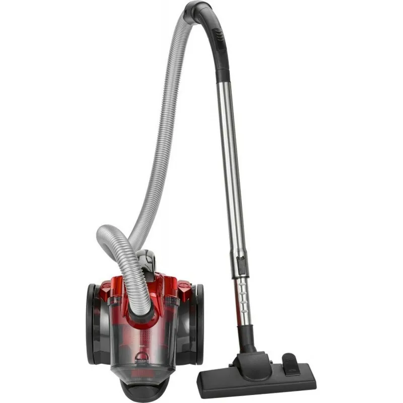 Dulkių siurblys be maišelio Clatronic BS 1308 CZERWONY Juoda Raudona 700 W