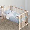 Ziemeļu pārvalks Kids&Cotton Farid Zils 115 x 145 cm