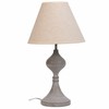 Desk lamp Alexandra House Living White Grey Metal Cloth 220-240 V 23 x 41 x 23 cm