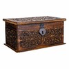 Dėžė Alexandra House Living Ruda Mango mediena 15 x 15 x 26 cm Tradicinis stilius