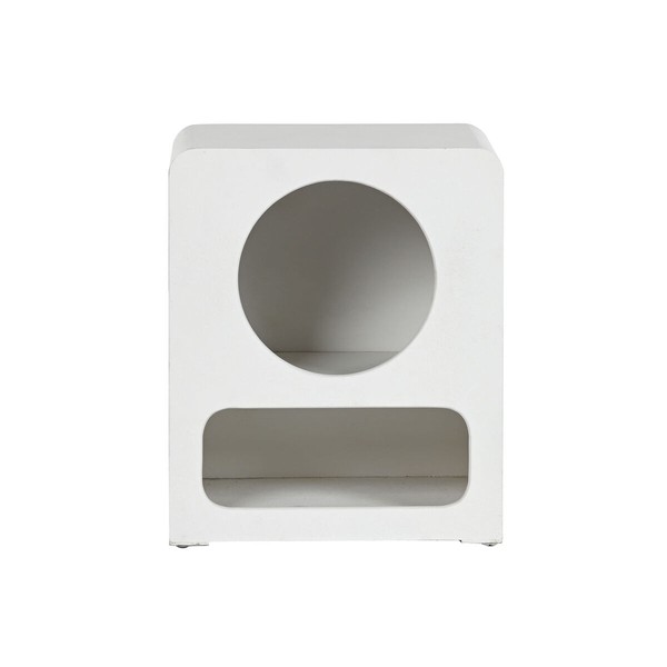 Öökapp Home ESPRIT valge MDF puit 40 x 30 x 48 cm
